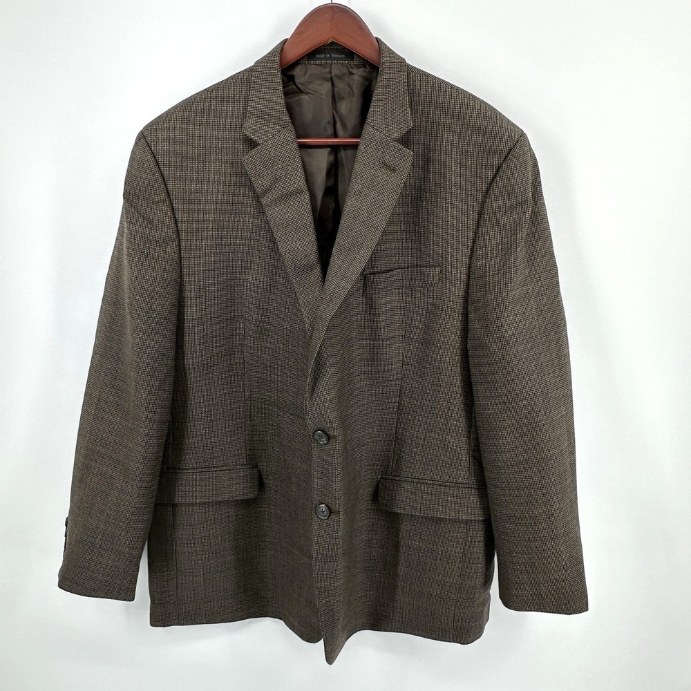 Ralph Lauren Blazer Men's Size 48R Casual Two button Jacket Suit Sport Coat